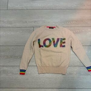 BRODIE Cashmere Sweater LOVE